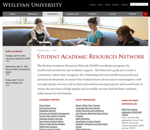 SARN website