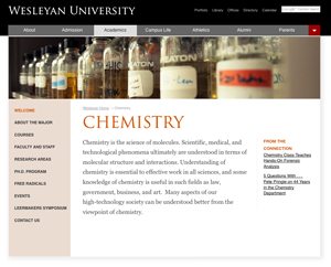 Chemistry website