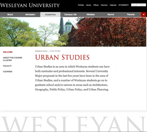 Urban Studies